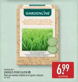 ALDI GARDENLINE ENGRAIS POUR GAZON offre