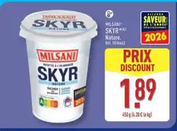 ALDI MILSANI SKYR NATURE offre