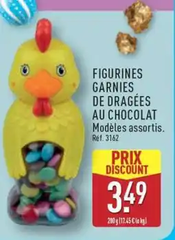 ALDI Figurines Garnies de Dragées au Chocolat offre