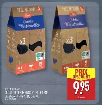 FEEL NATURAL 3 CULOTTES MENSTRUELLES