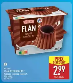 ALDI MILSANI Flan au chocolat offre