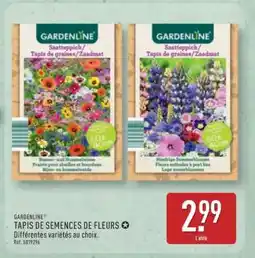 ALDI TAPIS DE SEMENCES DE FLEURS offre