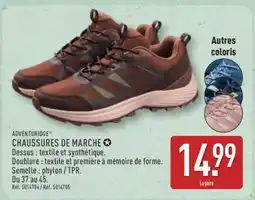 ALDI CHAUSSURES DE MARCHE offre