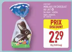 ALDI CHOCEUR MOULAGE EN CHOCOLAT AU LAIT offre