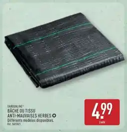 ALDI BÂCHE OU TISSU ANTI-MAUVAISES HERBES offre