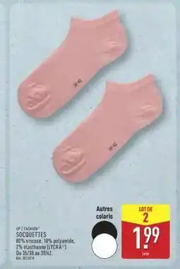 ALDI Socquettes offre