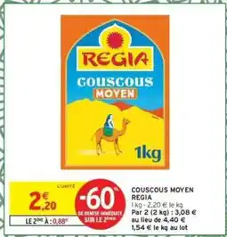 Intermarché COUSCOUS MOYEN REGIA offre