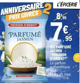 E.Leclerc RIZ PARFUMÉ JASMIN 'MOISSON D'ORIENT' offre