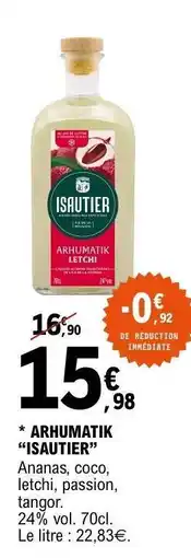 E.Leclerc ARHUMATIK 'ISAUTIER' offre