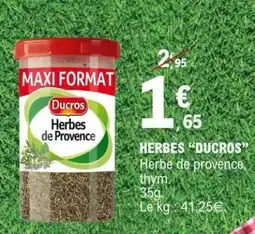 E.Leclerc HERBES “DUCROS” offre