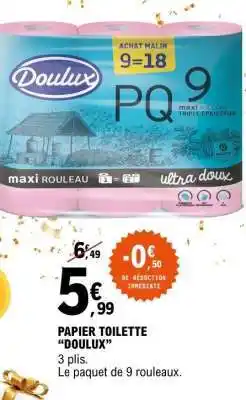 E.Leclerc Papier Toilette Doulux offre