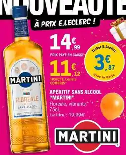 E.Leclerc MARTINI FLOREALE offre
