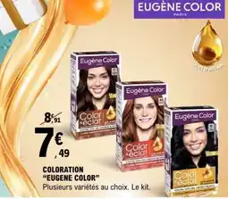 E.Leclerc Coloration Eugène Color offre