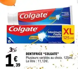 E.Leclerc Dentifrice Colgate offre