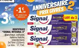 E.Leclerc Signal Intégral 8 offre