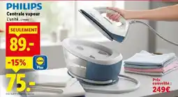 Lidl PHILIPS Centrale vapeur offre