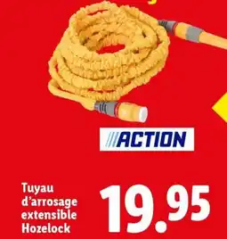 Lidl Tuyau d'arrosage extensible offre