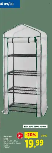 Lidl PARKSIDE Serre offre