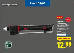 Lidl PARKSIDE Performance Arroseur oscillant offre