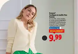 Lidl ESMARA Cardigan en maille fine femme offre