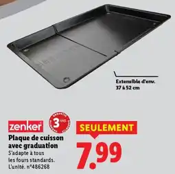Lidl ZENKER Plaque de cuisson avec graduation offre