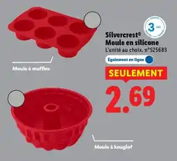 Lidl SILVRECREST Moule en silicone offre