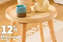 Auchan Table d'appoint actuel offre