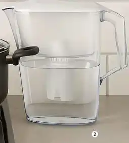 Auchan Carafe filtrante en plastique offre
