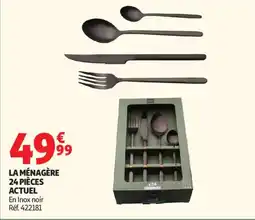 Auchan La ménagère 24 pièces actuel offre
