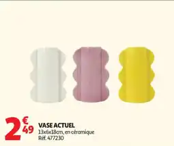 Auchan Vase actuel offre