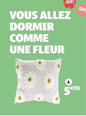 Gifi Coussin offre