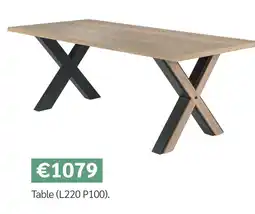 Meubles Crack Table offre