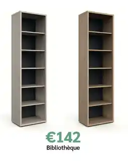 Meubles Crack Bibliothèque - gris offre