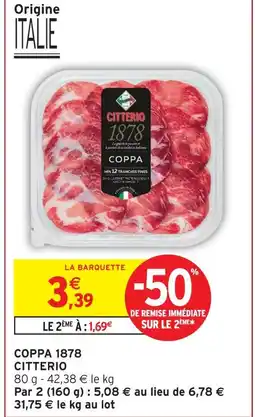 Intermarché Express Citterio coppa 1878 offre