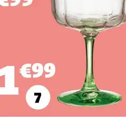 Gifi Verre à pied verre offre