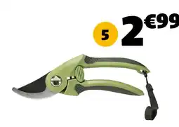 Gifi Sécateur acier carbone offre