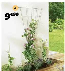 Gifi Treillis métallique triangulaire offre