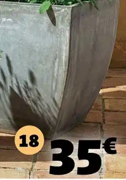 Gifi Cache-pot fibre argile offre