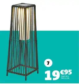 Gifi Lanterne solaire urban offre