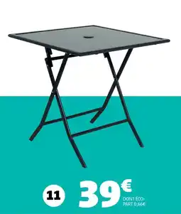Gifi Table oslow 2 couverts offre