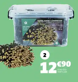 Gifi Guirlande solaire offre