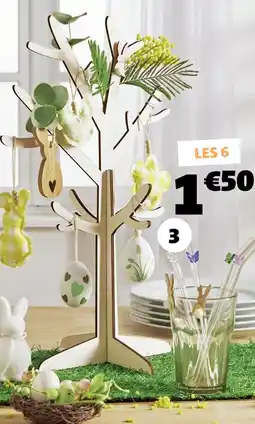 Gifi 6 œufs à suspendre offre