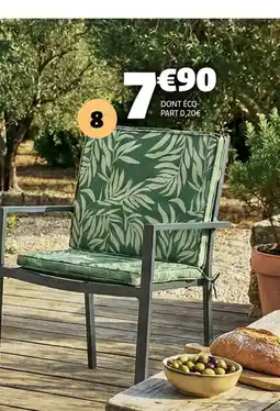 Gifi Coussin de fauteuil offre