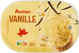 Auchan Auchan glace vanille auchan offre