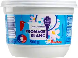 Auchan Auchan fromage blanc auchan offre