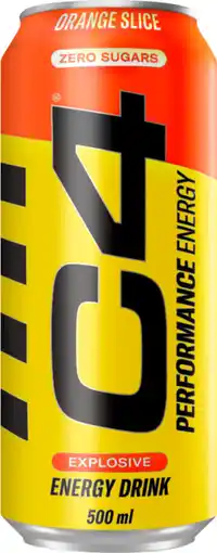 Auchan Sans marque c4 energy boisson zéro offre