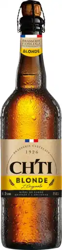 Auchan Chti bière blonde ch'ti offre