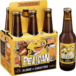 Auchan Pelican bière blonde pélican offre