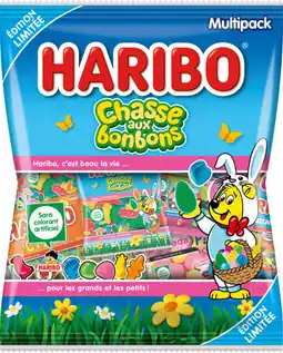 Auchan Haribo bonbons multipack assortiments pâques haribo offre