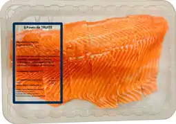 Auchan Sans marque propre 6 pavés de truite offre